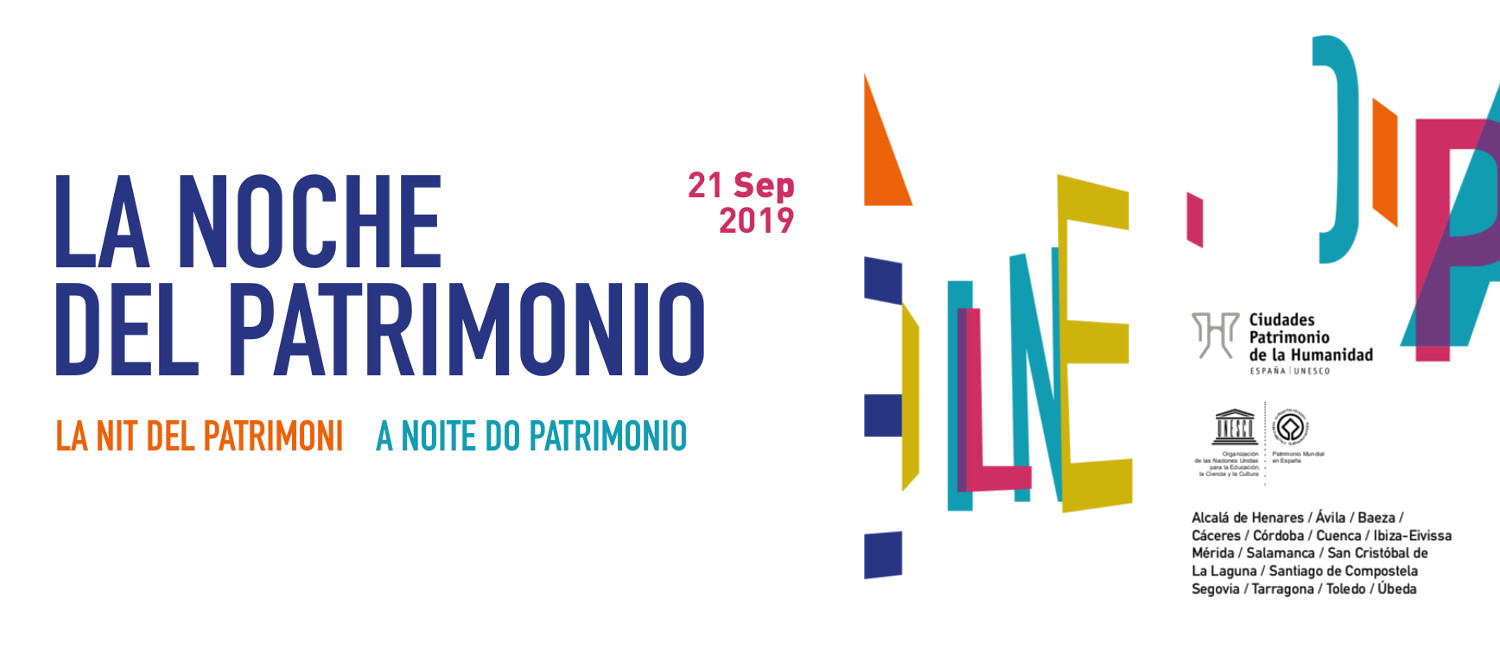 noche del patrimonio 2019 cartel